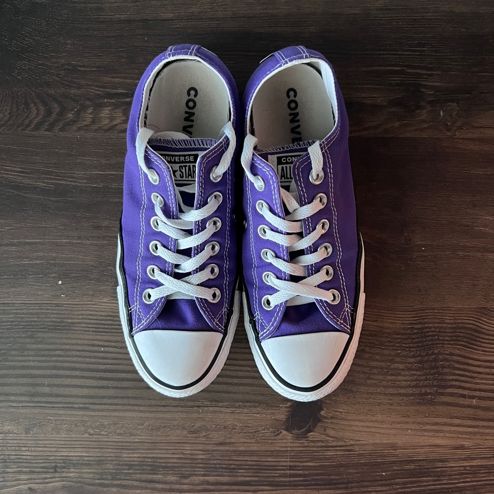 Purple Converse All Stars